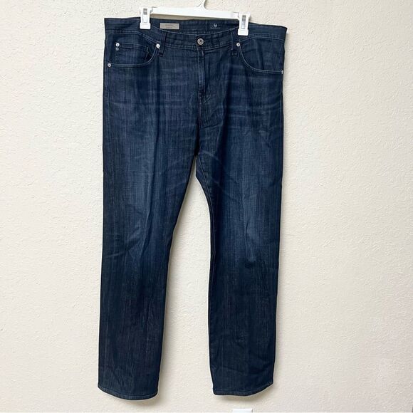 Men's Dark Wash Jeans - Picture 1 of 7